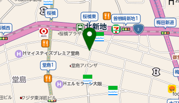 ブルゴーニュワイン専門 小料理こもりの地図画像