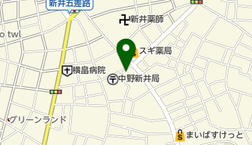 にじいろあいロード学童クラブの地図画像