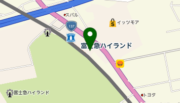 富士登山用品レンタルショップ LaMont(ラモント)の地図画像