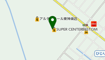 ペッピーキッズクラブ アルティモール東神楽店の地図画像