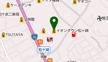 イオンタウン松ヶ崎の地図画像