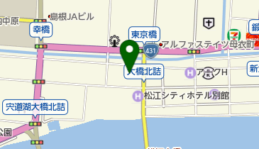 御朱印帳専門店 しるべ 松江店の地図画像