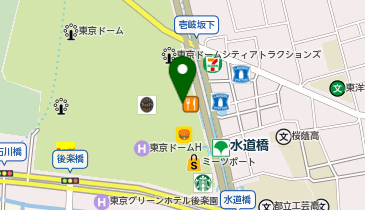 MLB cafe TOKYO(エムエルビーカフェ トーキョー) 東京ドームシティ店の地図画像