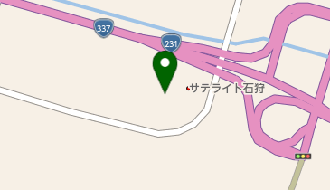 オートレース場外車券売場 オートレース石狩の地図画像