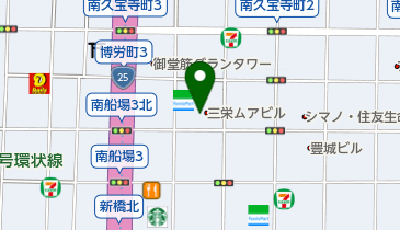 JCA Candle Studio(キャンドル スタジオ) 大阪校の地図画像