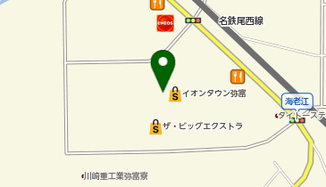 イオンタウン弥富の地図画像