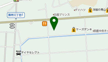 ダイナム 三重鈴鹿店ゆったり館の地図画像