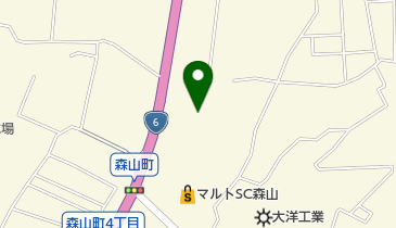 マルトパワードラッグ 森山店の地図画像