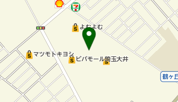 マックハウススーパーストア ビバモール大井店の地図画像