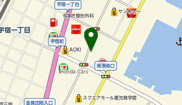 星乃珈琲店 鹿児島新栄店の地図画像