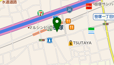 咲菜 フレンテ笹塚店の地図画像