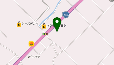 ビーデル 千葉成東店の地図画像