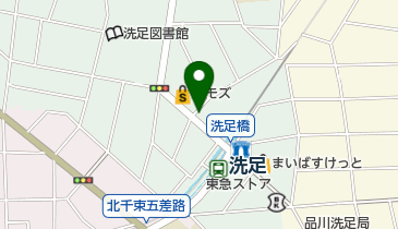 目黒洗足動物病院の地図画像