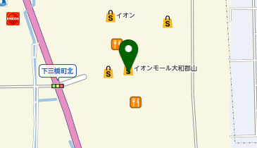 らぁーめん京 イオンモール大和郡山店の地図画像