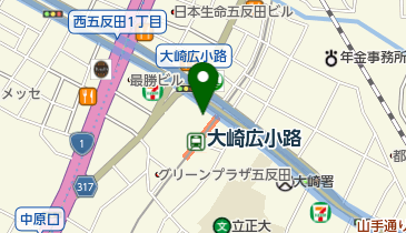 ラーメン タロー 五反田の陣の地図画像