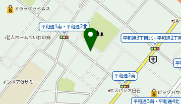 クラーク記念国際高等学校 札幌白石キャンパスの地図画像