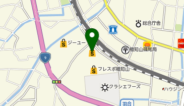 フレッシュバザール フレスポ福知山店の地図画像