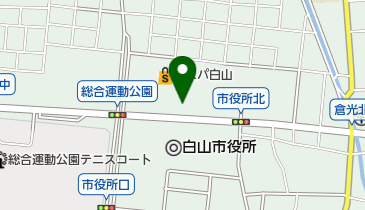 ピアゴ 白山店の地図画像