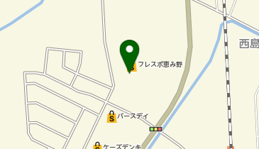 パティズ 恵み野店の地図画像