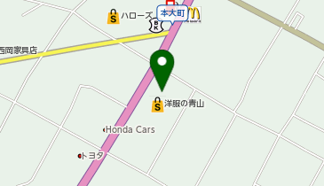 こだわり麺や 観音寺店の地図画像