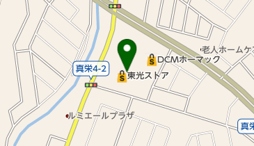 メガネサロンルック 真栄店の地図画像