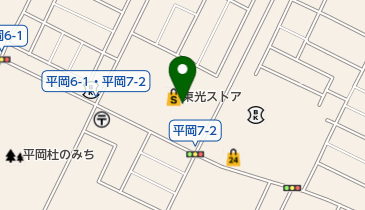 メガネサロンルック 平岡東光店の地図画像