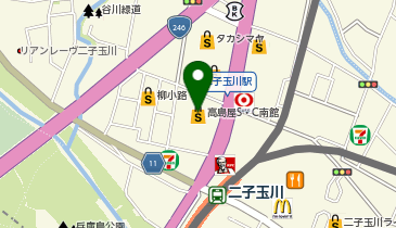 ジェラート ピケ カフェ ビオ コンセプト 玉川高島屋S・C店の地図画像