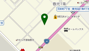 株式会社ダイイチ 旭川営業本部の地図画像