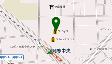 Daiichi(ダイイチ) 発寒中央駅前店の地図画像