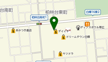 Daiichi(ダイイチ) 白樺店の地図画像
