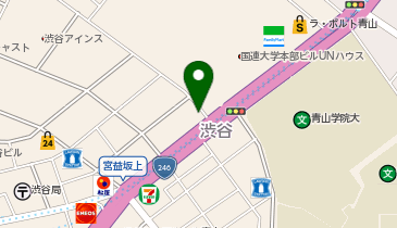 ACCEA(アクセア) 渋谷青山通り店の地図画像