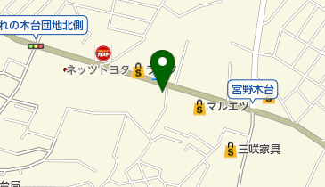 テルルモバイル宮野木店の地図画像