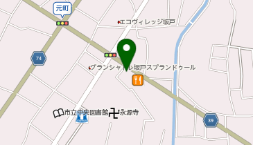 テルル坂戸店の地図画像