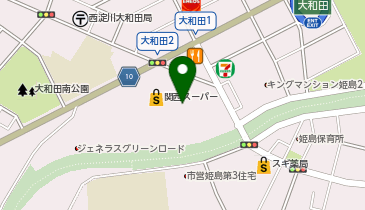 アミーゴ書店 大和田店の地図画像