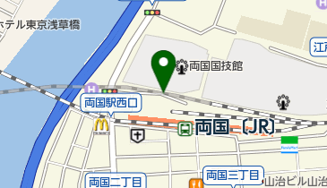 ペッパーランチ 両国店の地図画像