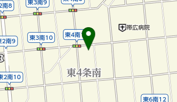 株式会社オカモト 帯広営業所の地図画像