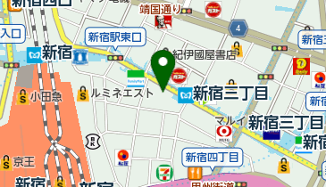 Quark(クォーク) 新宿店の地図画像
