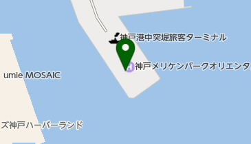 中突堤旅客ターミナルの地図画像