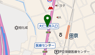 ビアンコ 田京の地図画像