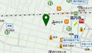 ハチマクラの地図画像