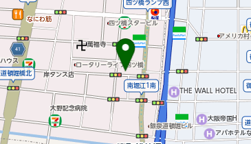 WISM(ウィンズ) 堀江店の地図画像