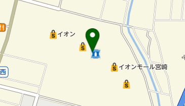 ペッパーランチ イオンモール宮崎店の地図画像