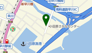 漁師めし食堂の地図画像