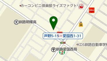 釧路アイスホッケービアリーグの地図画像