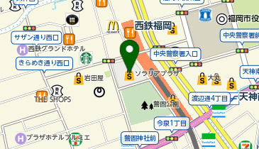 ザ シティ ベーカリー バー アンド バーガー ルービン ソラリアプラザ店の地図画像