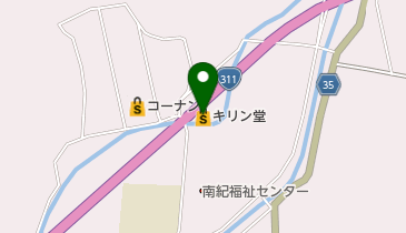 メガネ21 上富田店の地図画像