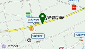 メガネ21 茅野市役所前店の地図画像