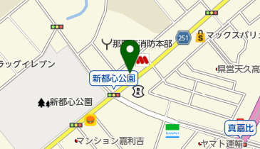 メガネ21 新都心店の地図画像