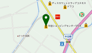 トータルビューティ つぼみの地図画像