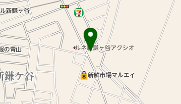 鎌倉ベーカリー  新鎌ヶ谷店の地図画像